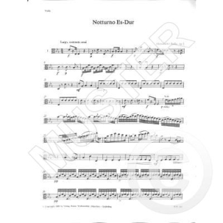 Rolla Notturno Es-Dur 2 Violinen Viola WW162A