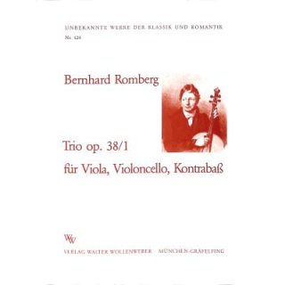 Romberg Trio op 38/1 Viola Violoncello Kontrabass WW124