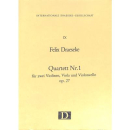 Draeseke Quartett 1 c-moll op 27 Streicher WW230