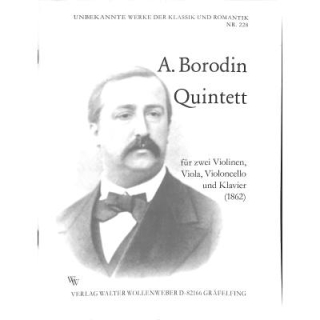 Borodin Quintett c-moll 2 VL VA VC KLAV WW228