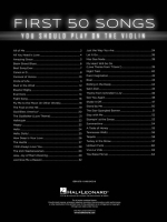 First 50 songs you should play on the Violin HL00248848 6