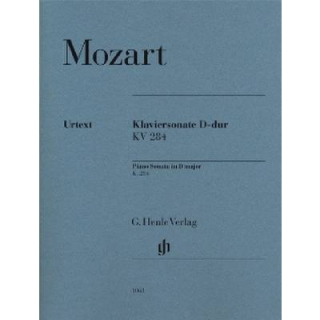 Mozart Sonate D-Dur KV 284 Klavier HN1063