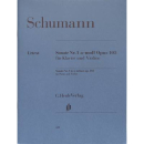 Schumann Sonate a-moll op 105 Violine Klavier HN428