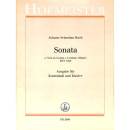 Bach Sonate 2 D-Dur BWV 1028 Kontrabass Klavier FH2044