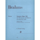 Brahms Sonaten op 120 Viola Klavier HN988