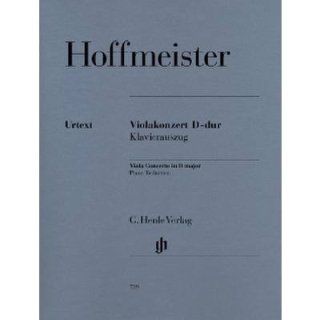Hoffmeister Konzert D-Dur Viola Klavier HN739