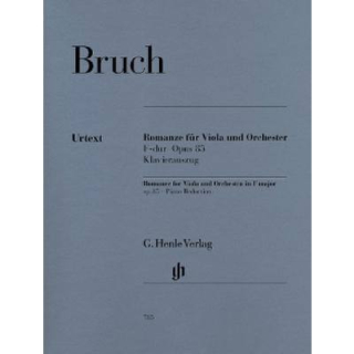 Bruch Romanze F-Dur op 85 Viola Klavier HN785