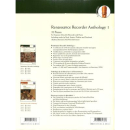 Bennets Renaissance Recorder Anthology 1 SBFL KLAV CD...