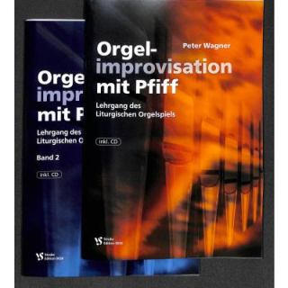Wagner Orgelimprovisation mit Pfiff 1 + 2 Orgel 2 CDs VS10008