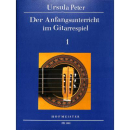 Peter Der Anfangsunterricht im Gitarrespiel 1 FH1001