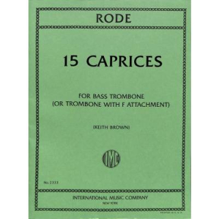 Rode 15 Capricen Bass Trombone IMC2333
