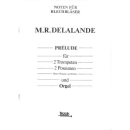 Delalande PRELUDE 2 Trp 2 Pos Orgel MT4014