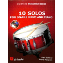 Bomhof 10 Solos for Snare Drum Piano CD DHP1064155