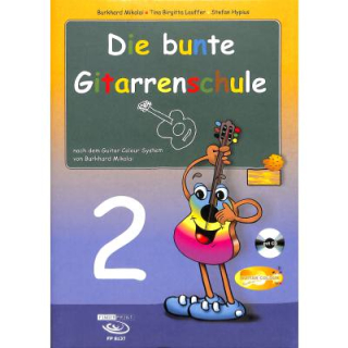 Burkhard Die bunte Gitarrenschule 2 CD FP8137