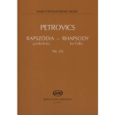 Petrovics Rhapsodie Nr 2A Cello EMB14279