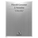 Genzmer Sonatine 2 Violine Klavier ED8527