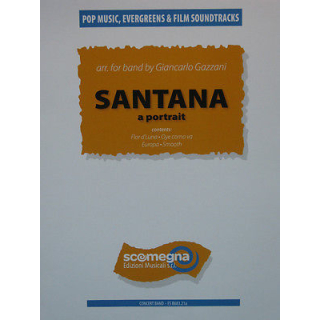 Santana a portrait by Giancarlo Gazzani Concert Band