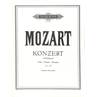 Mozart Konzert 5 D-Dur KV 175 Klavier Duo EP6391