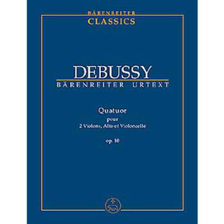 Debussy Quartett 2 Violinen Viola Violoncello BATP414