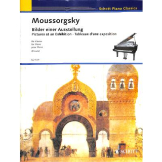 Mussorgski Bilder einer Ausstellung Klavier ED525