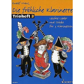 Mauz Die froehliche Klarinette 3 Trioheft ED20219
