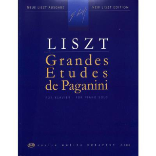 Liszt Grandes Etudes de Paganini Klavier EMB6500