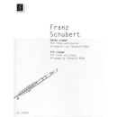 Schubert Sechs Lieder Flöte Klavier UE16996