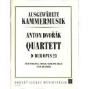 Dvorak Quartett 1 D-Dur op 23 VL VA VC KLAV RL15530