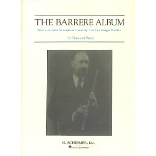 Barrere Album Nocturne + 17 Transcriptions Flute Piano GS482221