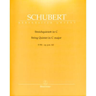 Schubert Quintett C-Dur op 163 D 956 2 VL VA 2 VC BA5612