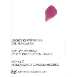 Csurka Leichte Klaviermusik der Vorklassik Klavier EMB12576
