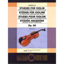 Dancla Etüden op 68 für Violine EMB7918