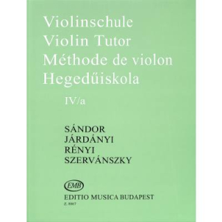 Sandor / Jardanyi / Szervanszky Violinschule 4a EMB8067