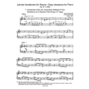 Kabalewski 5 leichte Variationen op 51 Heft 2 Klavier SIK2116