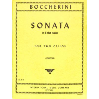 Boccherini Sonate Es-Dur op 103 for 2 Cellos IMC3110