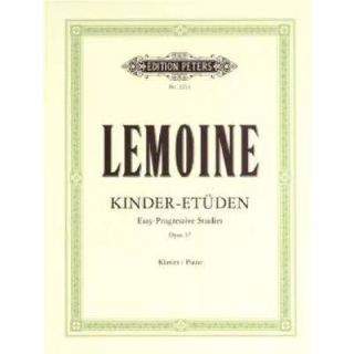 Lemoine Kinder-Etüden op. 37 Klavier EP2213