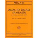Mozart Adagio Quasi Fantasia C-moll KV 396 (385F) VL KLAV...