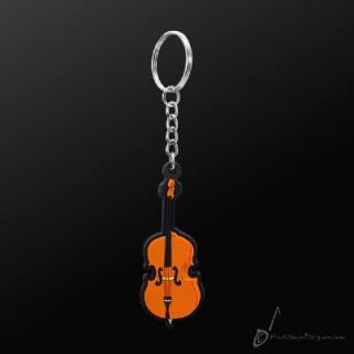 Violoncello Schlüsselanhänger farbig