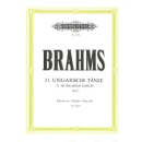 Brahms Ungarische Tänze 1-21 Klavier EP2102