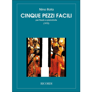 Rota 5 Cinque Pezzi Facili Flöte Klavier NR13317500