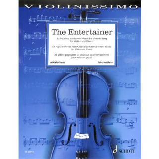 The Entertainer 33 beliebte Stücke Violoncello Klavier ED22913