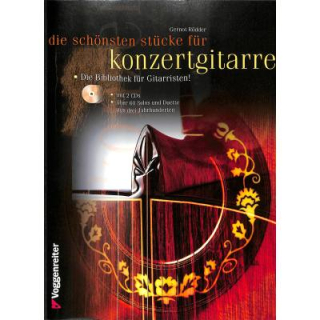 Roedder Die schönsten Stücke Konzertgitarre 2 CDs VOGG0816-8