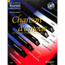 Gerlitz Chanson damour 16 famous french Pop Songs Klavier ED20540D