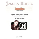Heifetz Estrellita Mexican Serenade Violine Klavier CF-B2141
