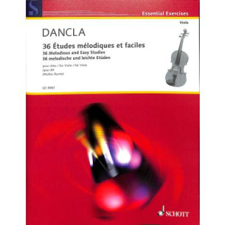 Dancla 36 Etüden op 84 Viola ED9981