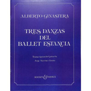 Ginastera 3 Danzas del Ballet Estancia op 8 f 2 Gitarren BH4000093