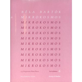 Bartok Mikrokosmos 6 Klavier BH0100058