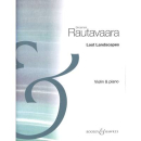 Rautavaara Lost Landscapes Violine Klavier BH12166