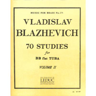 Blazhevich 70 Studies Volume 2 Tuba AL28597