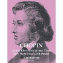 Chopin Leichte Klavierstücke und Tänze Klavier...